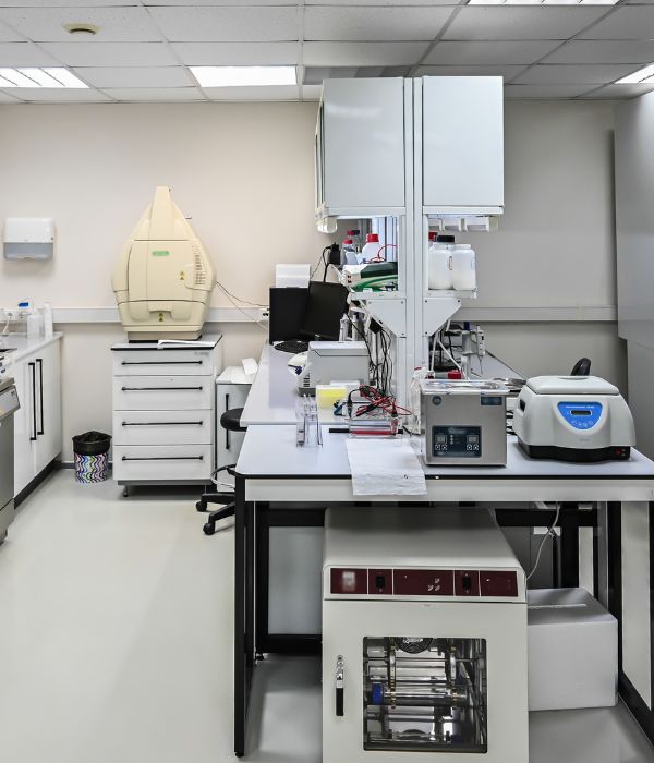 Equipment in the laboratory